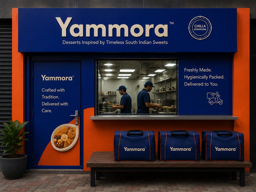 Yammora cloud kitchen franchise delivery counter